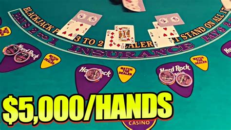 high stakes blackjack.
